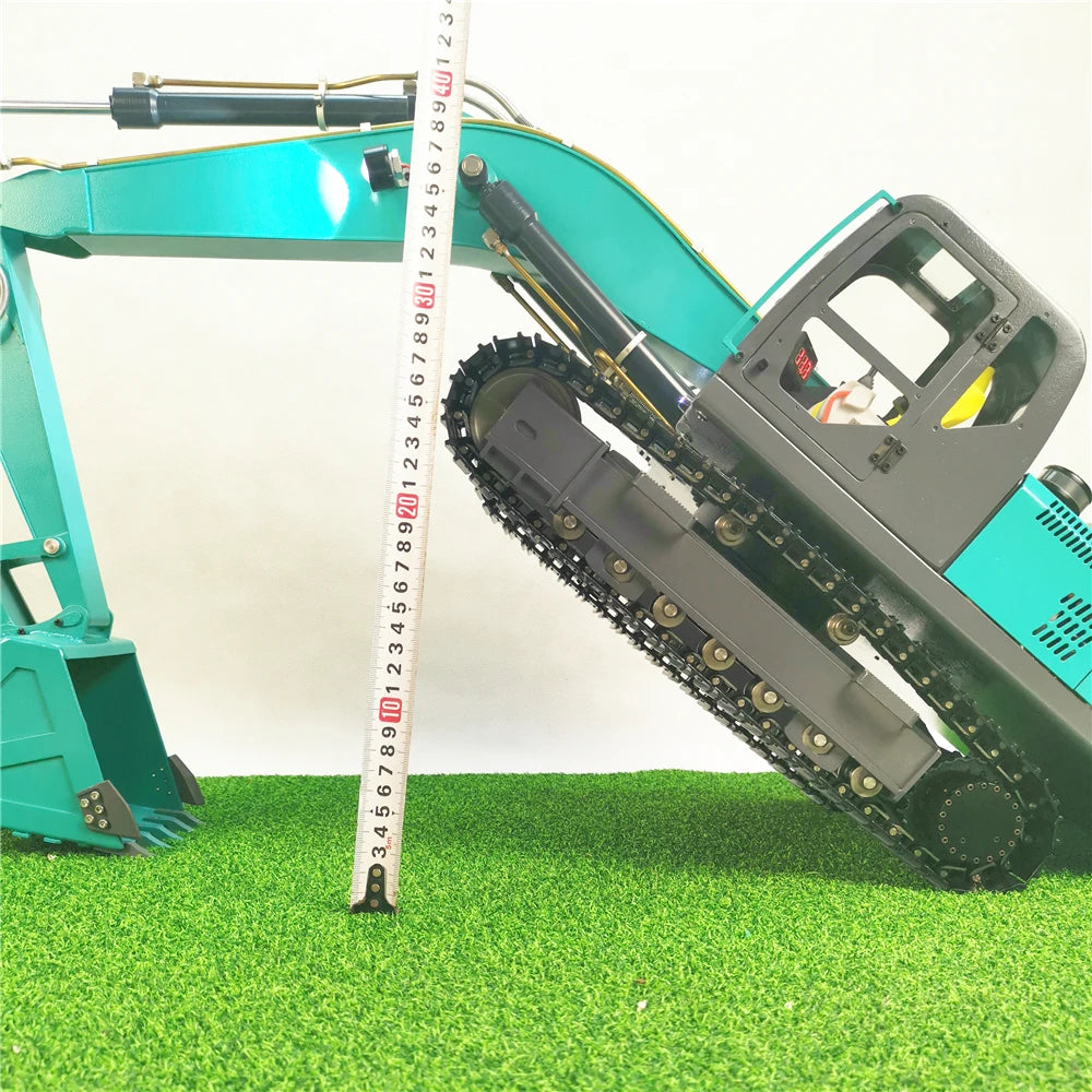 1/12 RC Excavator Metal Hydraulic Excavator Model Mechanical Engineering Adult Remote Control Car Excavator Model Toy