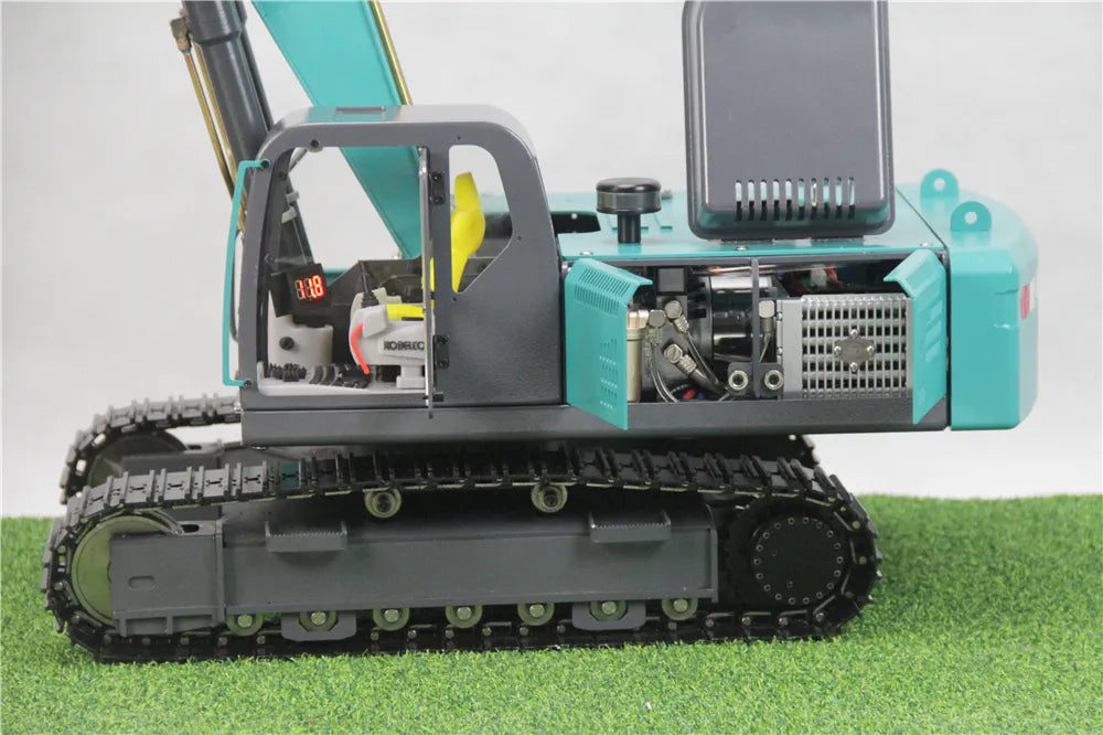 1/12 RC Excavator Metal Hydraulic Excavator Model Mechanical Engineering Adult Remote Control Car Excavator Model Toy