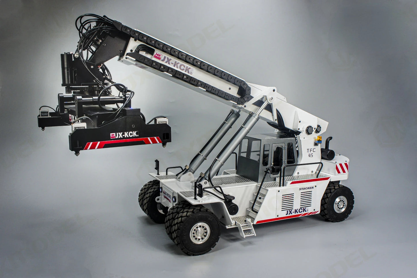 RC Crane TFC45 1/14 RC Hydraulic Front Stacker Crane RTR Container Handling Truck Remote Control Car Model Toy