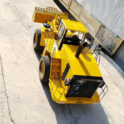 RC-Lader 1/6 Hydraulisches ferngesteuertes Ladermodell mit Licht- und Soundsystem, ferngesteuertes Auto, Spielzeug für Erwachsene 