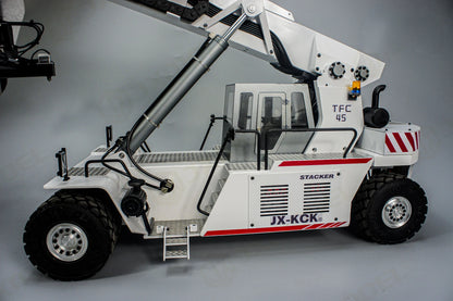 Rc Container Handler RC Crane TFC45 1/14 RC Hydraulic Front Stacker Crane RTR Container Ha ...